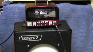 Video thumbnail for Mack GEM 4 watt amp with overdrive pedal - ZYS Mk II by Robert Renman's Master Guitar Academy