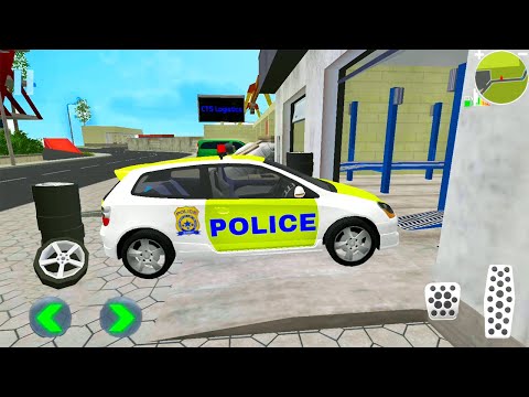 Hatchback Police Patrol Car Duty Simulator #14 - Tiny Police Car Driving - Android Gameplay