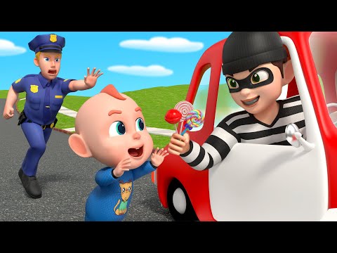 Stranger Danger Song – Be Careful! | Police Officer Song | Nursery Rhymes & Kids Song