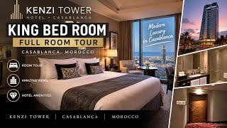KENZI TOWER Hotel King Bed room, Casablanca, Morocco