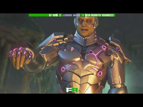 Final Round 2018 - Injustice 2 - Losers Semis DF Grr Vs BxA Burrito Voorhees