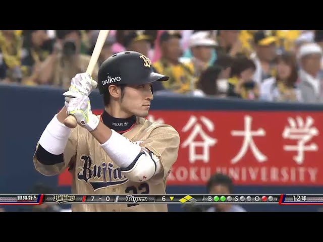 【6回裏】次はレフトへ!! バファローズ・伊藤が2打席連続タイムリーヒット!! 2015/6/14 Bs-T
