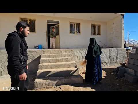Hossein, the little son of nomads and his mother Soraya in the shadow of his older brother Hojjat