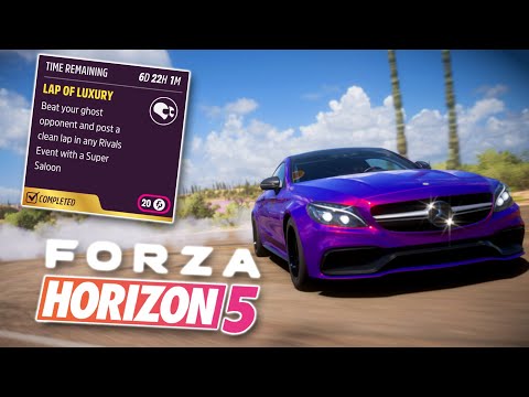 Forza Horizon 5 Daily Challenge 17.09.2022 "Lap Of Luxury" Post Clean Lap In Any Rivals Event