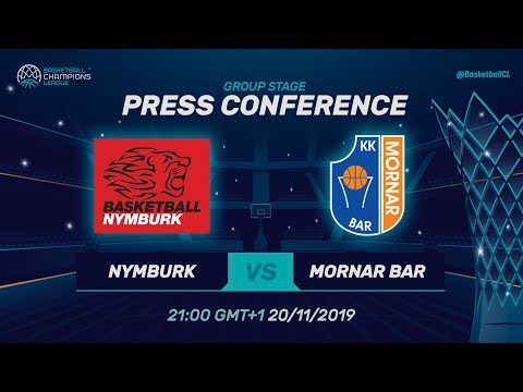 ERA Nymburk v Mornar Bar - Press Conference - Basketball Champions League 2019-20