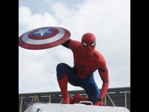 Spider-Man's first appearance in MCU - "Hey Everyone"