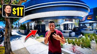 Inside Tesla Diner after Elon Musk Crosses $1T (World's Most Expensive ..?)