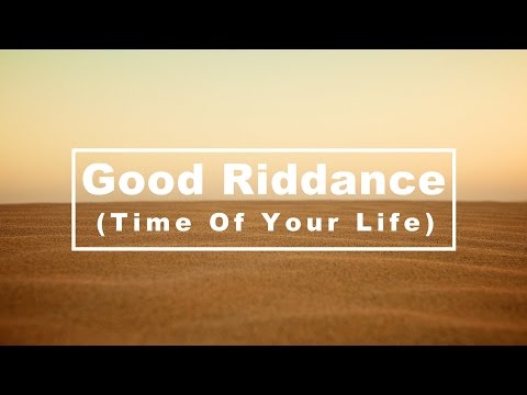 Good Riddance - Green Day (Fingerstyle)