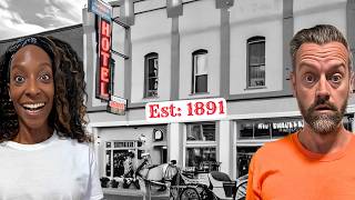 Brits Try Breakfast in the Oldest Hotel on Route 66