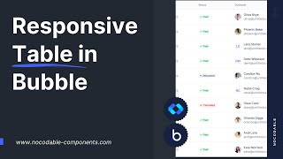 Download the video "Build Responsive Table in Bubble.io｜Bubble.io tutorials"