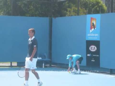 Laurynas Grigelis v Konstantin Kravchuk (QUALI 2012 AUSTRALIAN OPEN: 1 Turno)