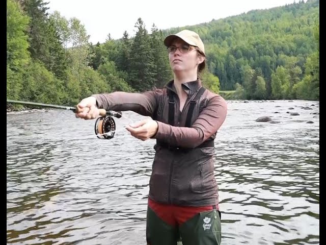 Les aventure d&rsquo;Élisabeth dans Charlevoix: la pêche à la mouche