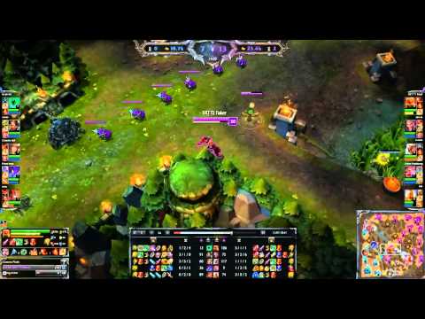 SKT T1 Faker Lee Sin vs Nidalee [Challenger Ranked solo queue mid]