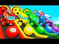 Giant Wheels On Tiny Cars Baby Shark Wheels On The Bus Song More Nursery Rhymes Kids Songs