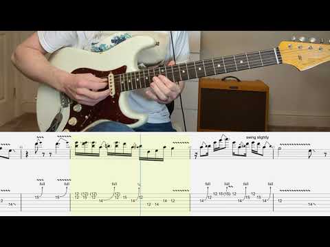 Jimi Hendrix - Hey Joe Solo Guitar Tab With Real Backing Track