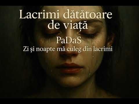 🖤 „Lacrimi dătătoare de viață” – Poezie care respiră prin muzică