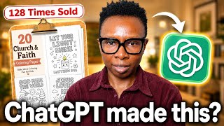 How To Create and Sell Coloring Books, Make Money With ChatGPT, Sell Printable Coloring Pages Etsy 