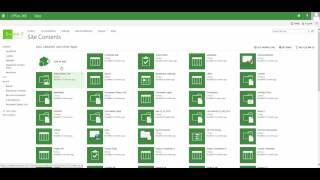 Microsoft SharePoint: What Is Site Contents