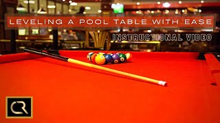 How to Level a Pool Table