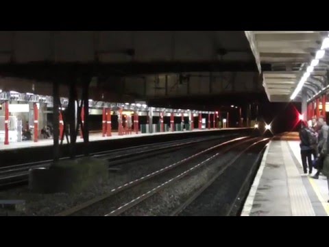 60087/60076 6z37 Carlisle Yard - Chirk loaded logs, 18th December 2015