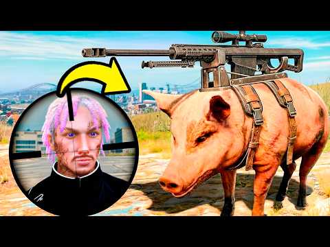 Jogando GTA 5 RP Como ASSASSlN0 DE ALUGUEL ANIMAL!!