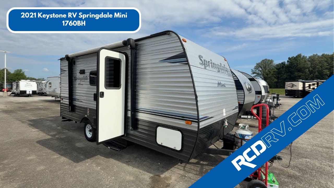 A photo of this 2021 Keystone Rv Springdale Mini 1760BH