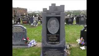 FRANK CARSON'S GRAVE Milltown Cemetery my tribute