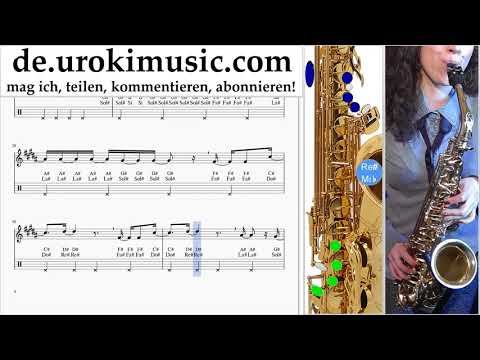 Saxophonunterricht Tenor Shawn Mendes - Youth ft. Khalidе Noten Lernen um-ih995