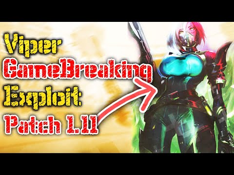 Valorant Patch 1.11 | INSANE GAMEBREAKING VIPER BUG!!! Tutorial & Lineups