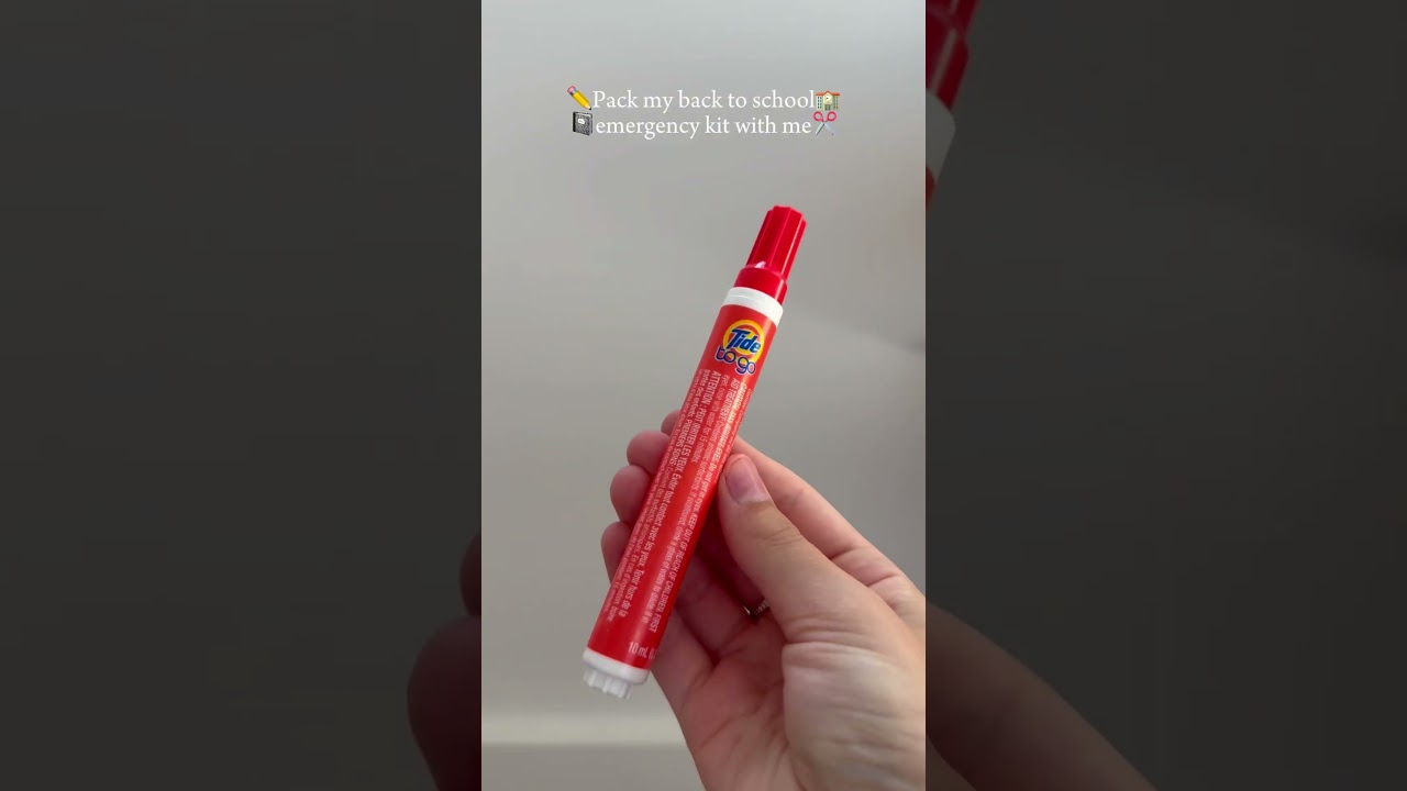 Back to school emergency kit!! #school #kit #trending #backtoschool