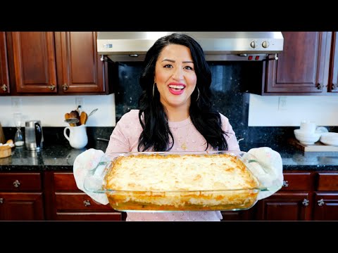 How to make The BEST Baked 8 Layer Cheesy Poblano...