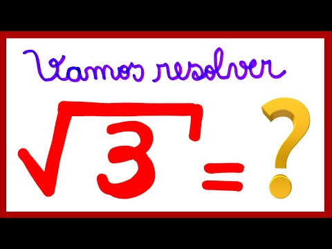 VAMOS RESOLVER A RAIZ DE 3 ??