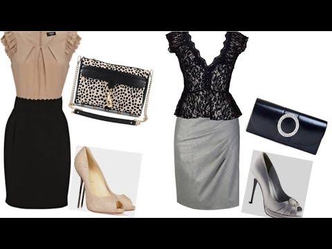 COMBINACIONES DE MODA PARA DAMAS  / combinar blusas y faldas ELEGANTES / Fashion Love