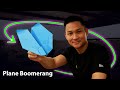 Paper airplane boomerang, How to make paper airplanes can fly return