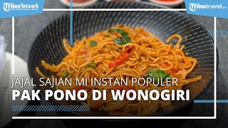 Jajal Mi Instan Populer ala Pak Pono di Wonogiri, Habiskan 160 Bungkus Mi Per Hari