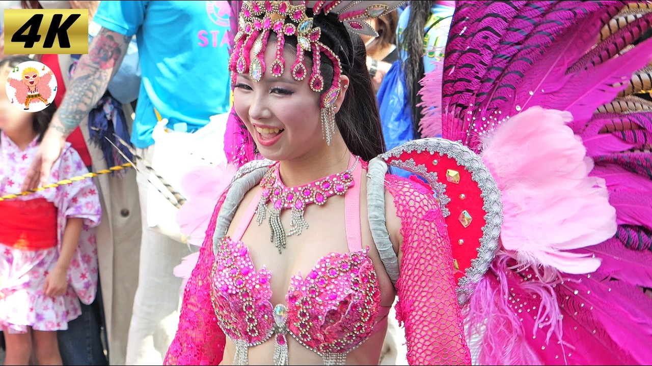 【4K】桜満開　常盤平さくらまつり　マツド・セレージャ #2 　Samba in Japan　2026