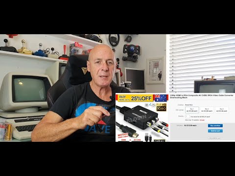 Commodore Cave - 'TheC64 Micro Computer' on a 1084s Monitor?