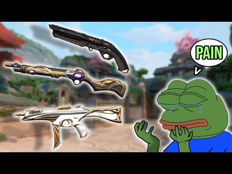 I won a deathmatch with every gun in VALORANT...