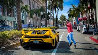 SUPERCAR CHAOS IN LA: Watch People Lose Their Minds