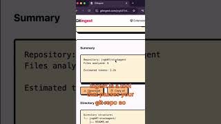 Convert Any GitHub Repo to text based for LLM in Seconds | GitIngest Demo #ai #llm