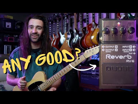 Boss RV-6 Reverb 2015 - Present - Silver image 8