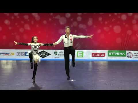 ROCK-N-SWING.COM | 🇷🇺 DMITRIEV Sergei-AGAVERDIEVA Emilia | Footwork MC Contact | World Cup Graz 2021