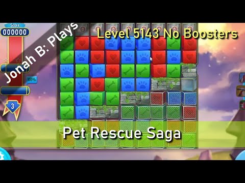 Pet Rescue Saga Level 5143 No Boosters