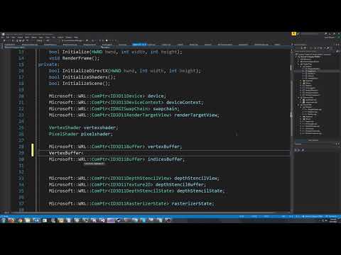C++ DirectX 11 Engine Tutorial 22 - Vertex Buffer Template