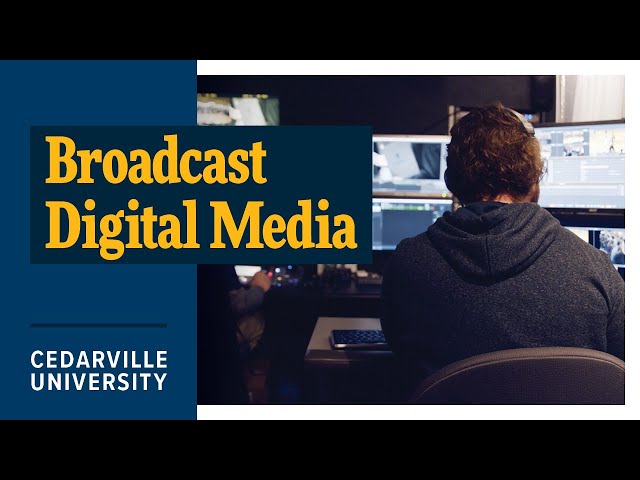 Thumbnail for video titled: Why Study Broadcasting, Digital Media, and Journalism at Cedarville University?