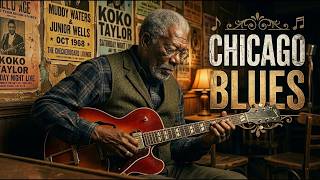 After Hours Blues – Silent Chicago Nights | Smooth Guitar &amp; Smoky Barroom Soul 24/7