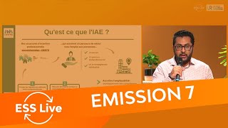 ESS LIVE #7 : Insertion par l'Activité économique