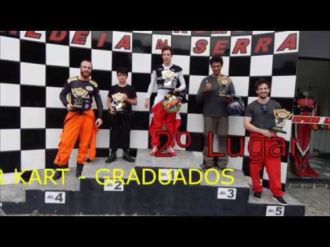 Renan - CDKA - 1º na Graduados e 2º no Super Kart.