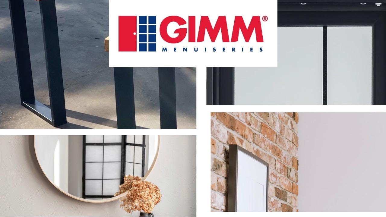 Porte d'entrée aluminium Verrium - GIMM Menuiseries