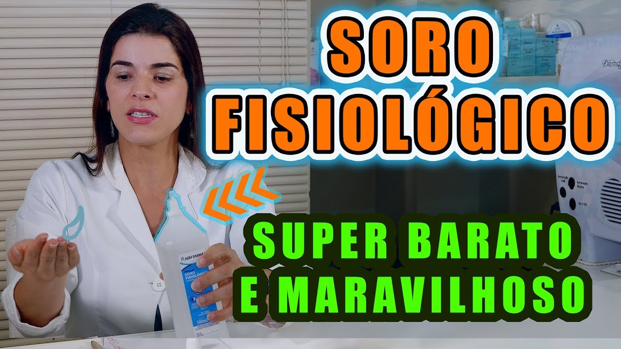 Use todo dia SORO FISIOLÓGICO - Maravilhoso para Pele , Cabelos e Saúde !